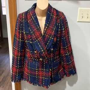 HALOGEN Tweed Blazer